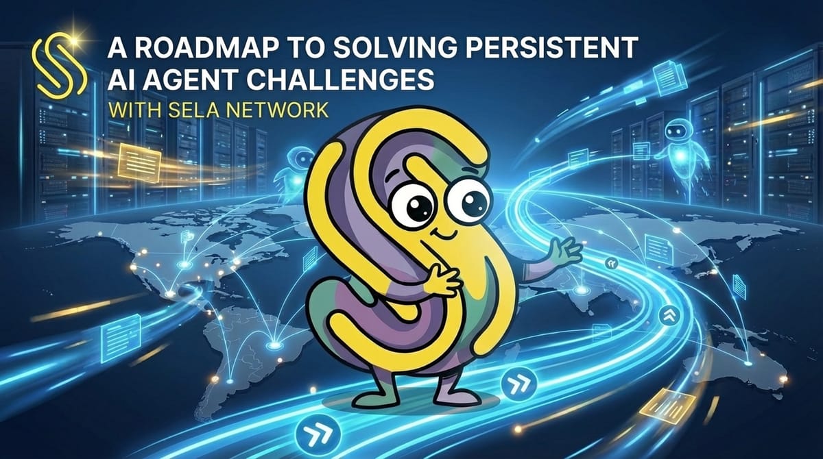 A Roadmap to Solving Persistent AI Agent Challenges with Sela Network